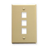 ICC IC107F03-IV - 3Port Face Ivory.