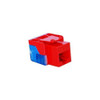 ICC IC1078E5-RD Cat 5e EZ Modular Connector, Red.