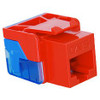 ICC IC1078E5-OR Cat 5e EZ Modular Connector, Orange.