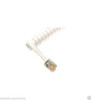 CABLESYS GCHA444025FWH 2500W GCHA444025-FWH / 25feet WHITE Handset Cord.