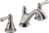 Delta D35999LFSS Faucet Haywood Two Handle Widespread Bathroom Faucet, Stainless