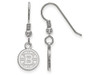 LogoArt SS006BRI Boston Bruins Extra Small (3/8 Inch) Dangle Earrings Wire (Sterling Silver)