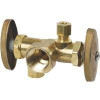 T&S Brass BR1701DVXR 1/2 FIP X 3/8 OD X 3/8 OD OFFSET 90 DEG