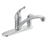 MOEN 7434 7434 Chrome one-handle kitchen faucet Chrome 7434 Chrome one-handle kitchen faucet Chrome