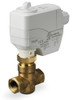 SIEMENS 169682 Valve Assembly Normally Closed, 1/2-Inch Line Size, 1.6 Cv, Female by Female Connections, Brass Trim, Electronic Actuator, Fail-in-Place, Floating