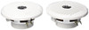 JENSEN 5103367Jensen 6.5" 75W Coaxial Speakers, Silver/White