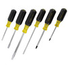Proto B248157 Proto 6 PC. Vinyl Comfort Grip Cabinet. Standard, & Phillips Screwdriver Set