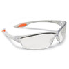 Mcr Safety B2051935 Crews Law 2 Safety Glasses Orange Temple Inserts w/ Clear Lens (12 Pair)