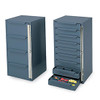 Durham B2046309 Durham Bar-Lock Steel Drawer Cabinet - 12-9/16 X12X24-3/8" - (9) 10-15/16 X10-3/4 X1-15/16" Drawers
