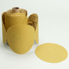 3M B1903411 (TM) Stikit(TM) Paper Disc Roll 236U, C-weight, Pressure-Sensitive Adhesive (PSA) Attachment, Aluminum Oxide, 5" Diameter, P120 Grit, Gold (Pack of 1)