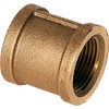 MERIT B1875068 Lead Free Brass Pipe Fitting, Coupling, Class 125, 1-1/2" NPT Female