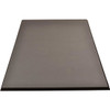Superior Manufacturing Group, NoTrax B1806509 NoTrax Superfoam Comfort 3/4" Thick Anti-Fatigue Floor Mat, 3' x 2' Black