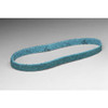 3M B1770354 Scotch-Brite SC-BS Non-Woven Aluminum Oxide Sanding Belt - Very Fine Grade - 3/8 in Width x 18 in Length - 18302 [PRICE is per CASE]