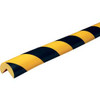 IRONguard B885548 Knuffi 90-Degree Corner Bumper Guard, Type A, 196-3/4"L x 1-9/16"W, Black & Yellow,
