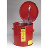 Justrite B868056 2 Gallon, 9 3/8" x 10.00" Size Dip Tanks