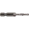 Greenlee Textron B1377573 Greenlee Drill/Tap Bit Hss 1/4 " Hex For Use In Steel, Cu, Brass, Aluminum Clamshell