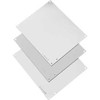Pentair Equipment Protection B1310748 Hoffman Panel, Steel, NEMA 12, 17.00" x 13.00", Fits 20" x 16", White