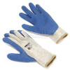 Pip Industries 921175L PIP Latex Coated Cotton Gloves, Large - 12 Pairs/Pack