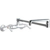 CHICAGO FAUCETS DOUBLE-JOINTED SWING SPOUT, 1.5 GPM, CHROME, LEAD FREE Chicago Faucets DJ18E35JKABCP