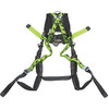 North Safety 436836 Miller AirCore & #8482 Harness, Quick-Connect Buckle, Green,
