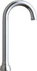 Chicago Faucets CGN1AJKABCP ® ECAST® LEAD-FREE 3.5-INCH GOOSENECK SPOUT, 8-3/8 IN. TALL, 13/16 IN. - 24 MALE OUTLET THREAD, CHROME