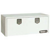 Buyers Products Co. B652483 Buyers Steel Underbody Truck Box w/ Stainless Steel T-Handle - White 18x18x48 -