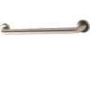 Bobrick B489347 6897.99 Stainless Steel 2 Wall Toilet Compartment Grab Bar with Snap Flange, Satin Finish and Peened Gripping Surface, 1-1/2" Diameter x 42" Width x 54" Depth