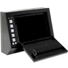 Homack MFG B482006 Homack MFG Electronic Lock Pistol Box - 10" x 3-1/2" x 7-1/2", Black