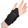 Ergodyne B306598 Large Black ProFlex 4000 Elastic Single Strap Left Hand Wrist Support With Two-Stage Hook And Loop Closure And Open-Center Stay