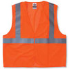 Ergodyne B305843 & #174 GloWear & #174 8205HL Class 2 Super Econo Vest, Orange, 2XL/3XL