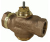 SCHNEIDER ELECTRIC 31677 4-10 Series Vb-7000 Three-Way Globe Valve Body, Npt Threaded Straight Pipe End Connection, Mixing, Brass Plug, 1-1/2" Port Size