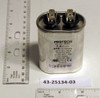 RHEEM 43-25134-0 Capacitor - 7.5/370 Single Oval Capacitor - 7.5/370 Single
