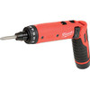 MILWAUKEE B243301 M4 1/4" Hex Screwdriver Kit 4V 2 Batteries 1 Charger
