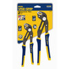 Vise Grip B223278 Irwin Tools VISE-GRIP GrooveLock Pliers Set, V-Jaw, 2 Piece,