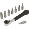 GENERAL TOOL 534353 s Nine-Piece Ratchet Offset Screwdriver Set