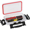 PLANO 493269 Plano Guide Waterproof StowAway & #174 w/O-Ring Seal Box, 7-3/8"L x 4-1/2"W x1-3/4"H, Clear