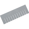 QUANTUM STORAGE SYSTEMS 334124 Width Divider for Plastic Dividable Grid Container DG93060, Price for Pack of 6