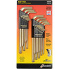 Bondhus B471578 Balldriver GoldGuard Finish L-Wrench Double Pack, 38099 (1.5-10mm) and 37937 (.050-3/8-Inch)