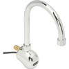 T&S Brass B344732 Wall Mount Swivel Gooseneck Equip Sensor Faucet
