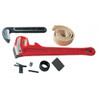 RIDGE B333637 Ridge Pipe Wrench Heel Jaw with Pin Assembly, 24-inch Replacement Pipe Wrench Jaws