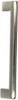 Emtek 86164US15 86164 Trail Pull Satin Nickel (6" Center-to-Center)