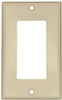Leviton 609031  1-Gang Decora/GFCI Device Wallplate, Standard Size, Thermoset, Device Mount, Ivory