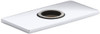Kohler 282597  Optional 4" Escutcheon Square Plate for Insight Faucet, Polished Chrome