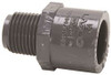 LASCO FITTINGS 281219 3/4" Schedule 80 Gray PVC MIPT x Socket Male Adapter (Pack of 5)