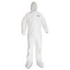 Kimberly Clark KCC44334 - - Coveralls with Elastic Back, Wrists, Ankles, Hood, and Boots - Elastic Back, Wrists, Ankles,