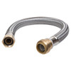 CASH ACME 2465702 Cash Acme Flexible Water Heater Connectors, 1/2-Inch by 3/4-Inch by 15-Inch Length