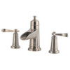 Pfister LF-049-YW2K Pfister Ashfield 2Handle 8 Widespread Bathroom Faucet in Brushed Nickel