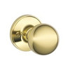 SCHLAGE J170CNA605 Dexter by  Corona Decorative Inactive Trim Knob, Bright Brass