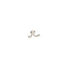 IVES 582MB26 Brass Coat Hook, Double Prong-1" Projection, 1-1/4"W x 1-1/8"H,