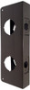 Don-Jo CW25610B 256-CW 22 Gauge Stainless Steel Classic Wrap-Around Plate, Oil Rubbed Bronze Finish, 4" Width x 12" Height, 2-3/8" Backset, 1-3/4" Door Size, For Double Lock Combination Locksets (Pack of 10).